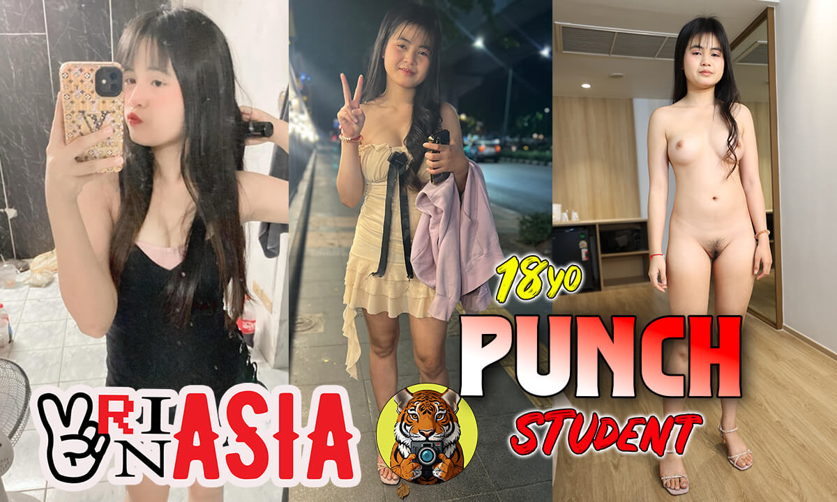 Super Cute 18yo Thai Student Plucked From the Streets Straight to Bang in Hotelroom